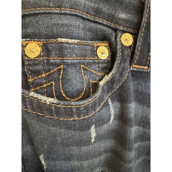 True‎ Religion Jean women Curvy Skinny size 27 With Gold Sequin, tayler swift, - Picture 6 of 16